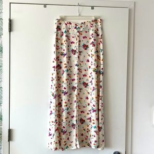 Cotton Floral Skirt